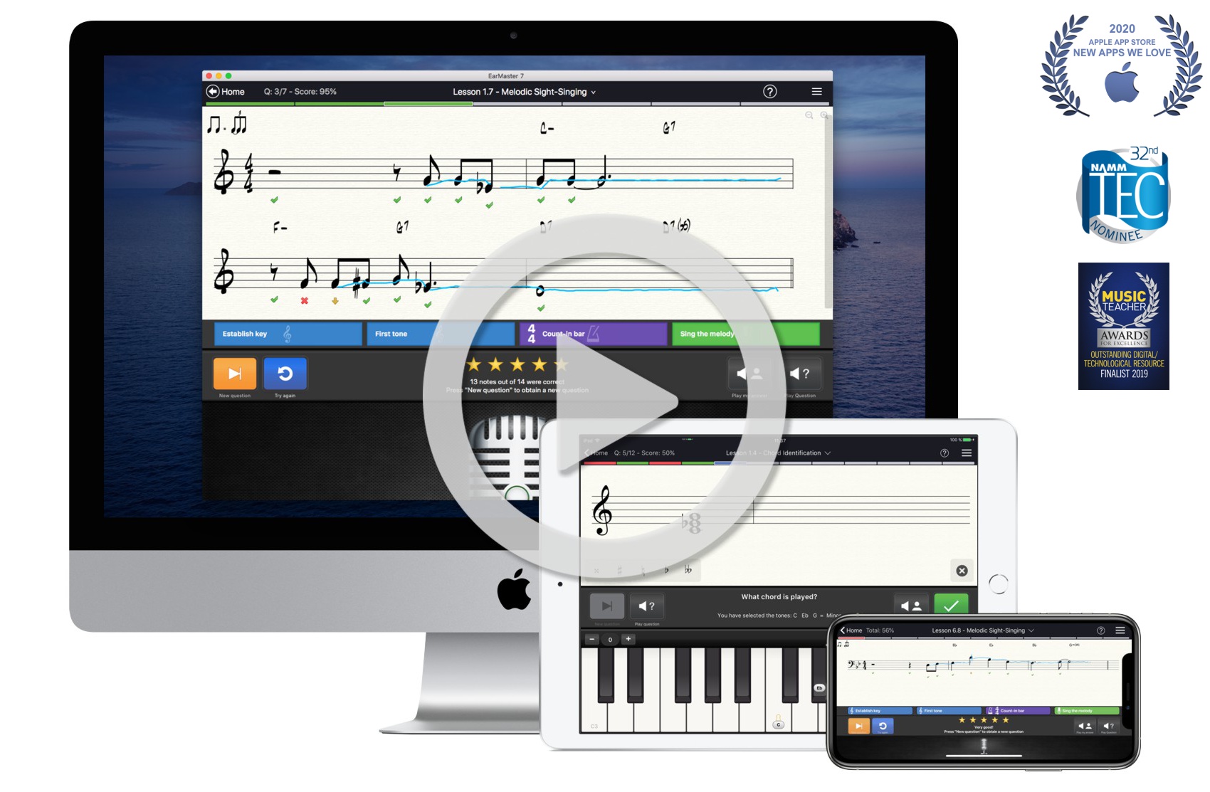 EarMaster Ear Training, SightSinging and Music Theory App